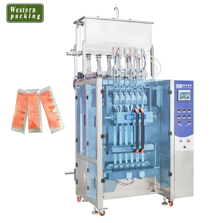 Multilane Three Side Sachet Jelly pakkauskone